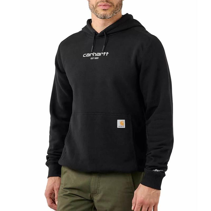 FORCE Relaxed Fit Lightweight Graphic Hooded Sweatshirt 105569irr