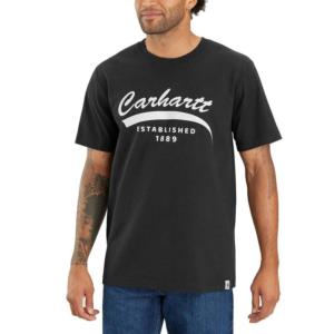 Relaxed Fit Heavyweight Short Sleeve Graphic T-Shirt_image