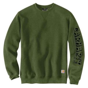 Loose Fit Midweight Graphic Crewneck Sweatshirt_image