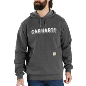 Loose Fit Midweight Rain Defender Graphic Hooded Sweatshirt
