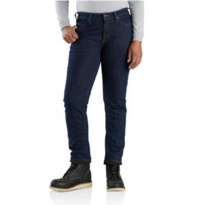 Women's Rugged Flex® Relaxed Fit Fleece Lined Jean_image