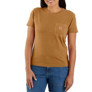 Relaxed Fit Midweight Garment Dyed Pocket T-Shirt_image