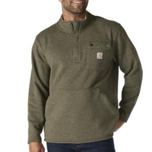 Relaxed Fit Midweight Qtr-Zip Pocket Fleece_image