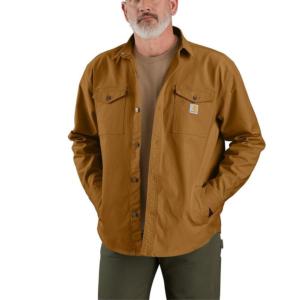 Rugged Flex Loose Fit Heavyweight Duck Montana Shirt Jac_image