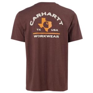 Relaxed Fit Lightweight Short Sleeve Texas Graphic T-Shirt_image