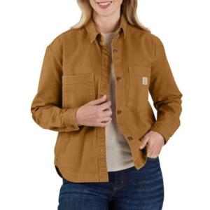 Rugged Flex Loose Fit Heavyweight Duck Montana Shirt Jac_image