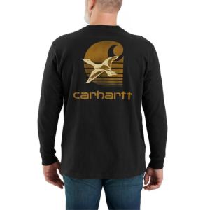 Loose Fit Heavyweight Duck Graphic Pocket T-Shirt_image