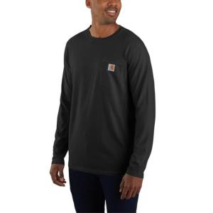 FORCE® Relaxed Fit Midweight Long Sleeve Pocket T-Shirt