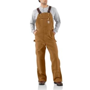 Loose Fit Firm Duck Unlined Bib Overall_image
