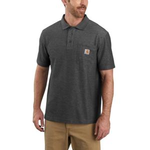 Loose Fit Midweight Short Sleeve Pocket Polo Shirt_image