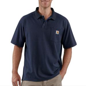 Loose Fit Midweight Short Sleeve Pocket Polo Shirt_image