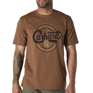 Relaxed Fit Lightweight Short-Sleeve Script Graphic T-Shirt_image