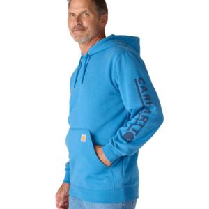 Loose Fit Graphic Hooded Sweatshirt_image