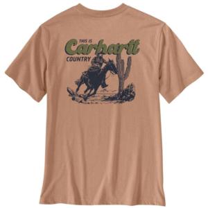 Irvine Relaxed Fit Lightweight Short-Sleeve Horse T-Shirt_image