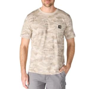 Irvine Relaxed Fit Lightweight Short-Sleeve Camo T-Shirt_image