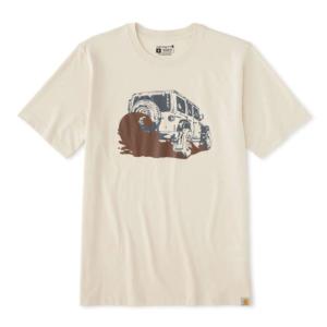 Irvine Relaxed Fit Lightweight Short-Sleeve Mud T-Shirt_image