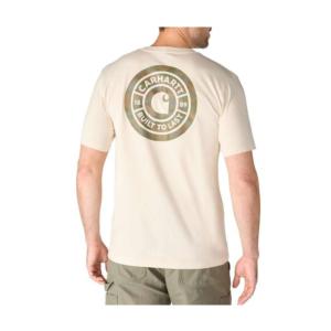 Irvine Relaxed Fit Lightweight Short-Sleeved Camo Rivet T-Shirt_image
