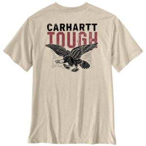 Irvine Relaxed Fit Lightweight Short-Sleeved Eagle T-Shirt_image