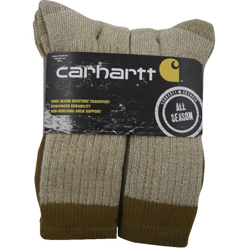 Carhartt Men's All Season Socks4 Pack A118