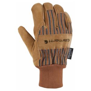 Suede Knit Wrist Work Glove_image