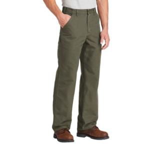 Loose Fit Washed Duck Utility Pant_image