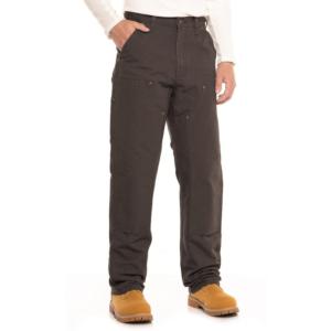 Loose Fit Washed Duck Double-Front Utility Pant_image