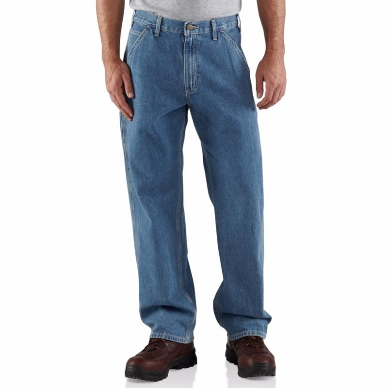 carhartt loose fit carpenter jeans
