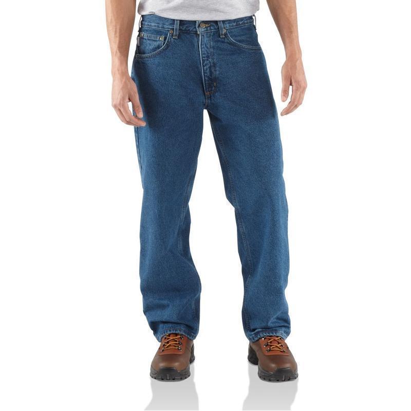 Relaxed Fit Flannel Lined Jean B172irr