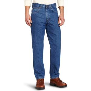 Heavyweight Relaxed Fit Tapered Leg Jean_image