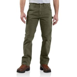 Relaxed Fit Washed Twill Utility Pant_image
