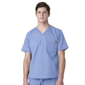 Carhartt Men's Solid Ripstop Utility Scrub Top_image