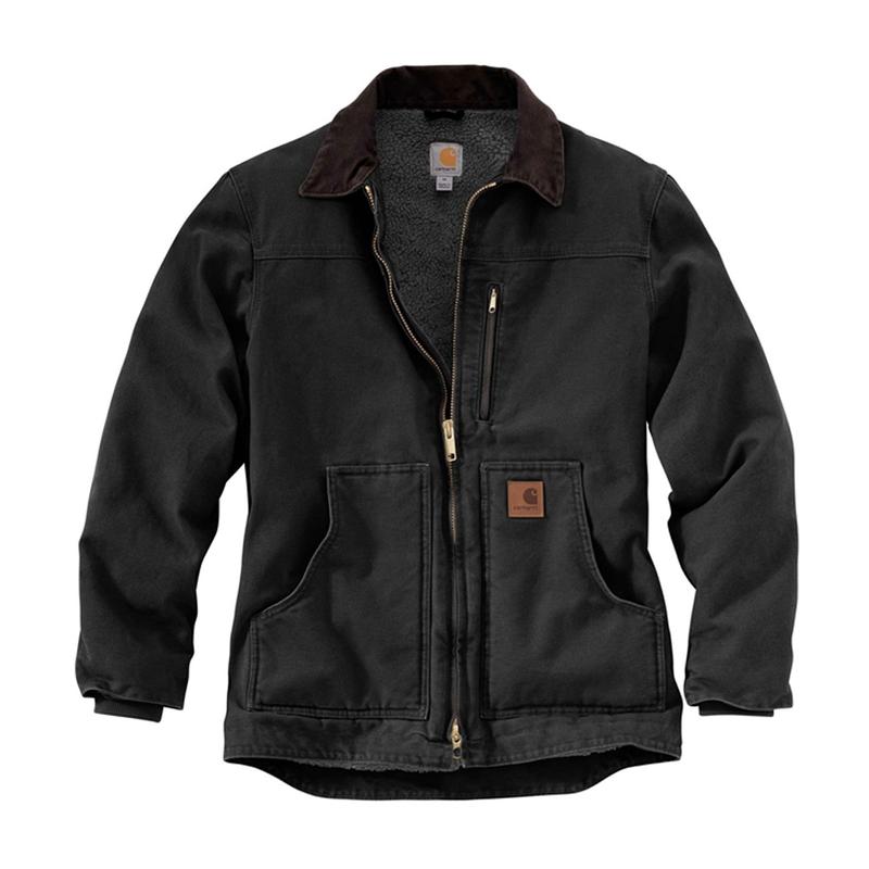 sherpa lined carhartt jacket