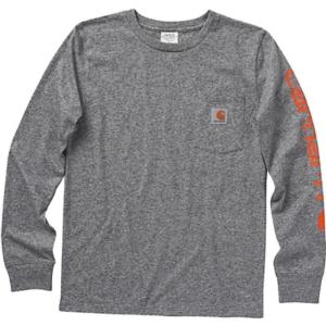 Carhartt Kids Long-Sleeve Pocket Tee- Boys