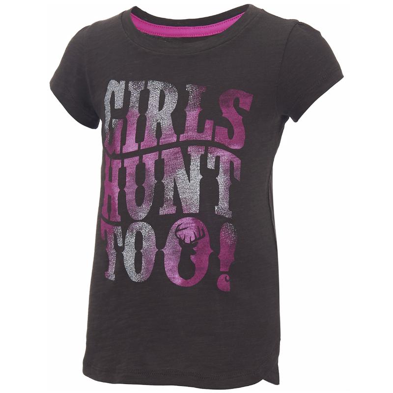 Carhartt Kids Girls Hunt Too TShirt CA9494