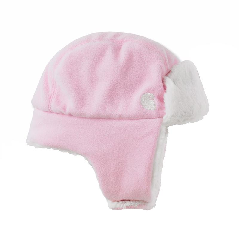 Carhartt Infant/Toddler Girls Sherpa Lined Trapper Hat CB8955