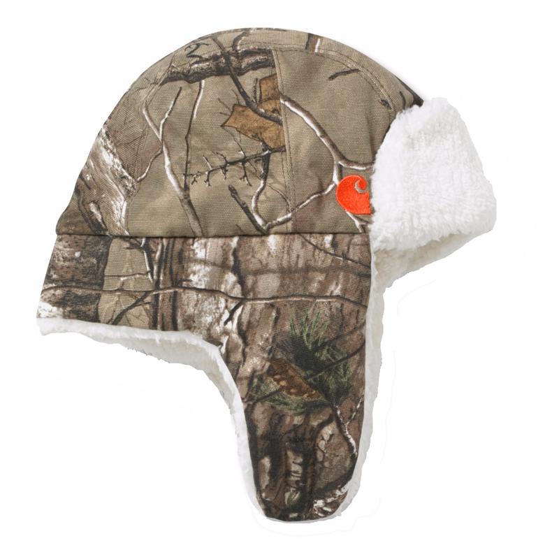 Infant/Toddler Sherpa Lined Camo Bubba Hat CB8959