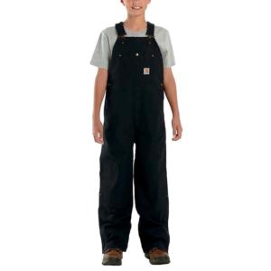 Loose Fit Canvas Insulated Bib Overall_image