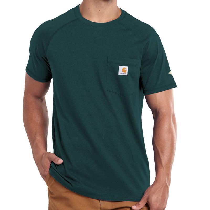 Carhartt Men's FORCE® Relaxed Fit Short Sleeve Pocket Tee | Closeout ...