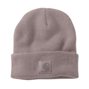 Acrylic Knit Color Block Cuffed Beanie Hat_image