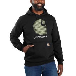 Loose Fit Midweight Rain Defender Graphic Hooded Sweatshirt_image