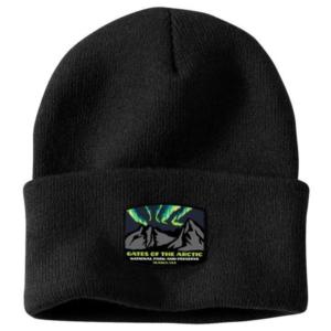 Knit Cuffed Gates of the Arctic National Park Patch Beanie_image