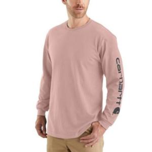 Loose Fit Heavyweight Long Sleeve Graphic Logo Arm T-Shirt_image