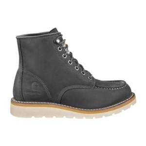 6 in. Women's Wedge Moc Soft Toe Boot - Dark Gray_image