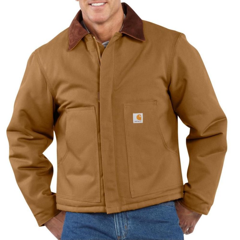 Carhartt Men's Arctic Traditional Quilt Lined Jackets J02