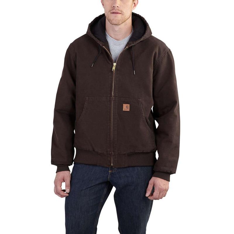 carhartt sandstone active jacket