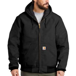 Carhartt Men's American Made Duck Quilted Flannel Lined Active Jacket_image