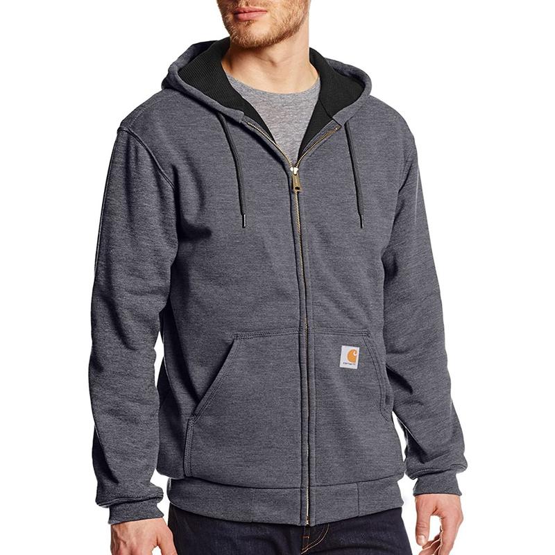 Carhartt Men's 12 oz. Thermal-Lined Hooded Zip-Front Sweatshirts J149