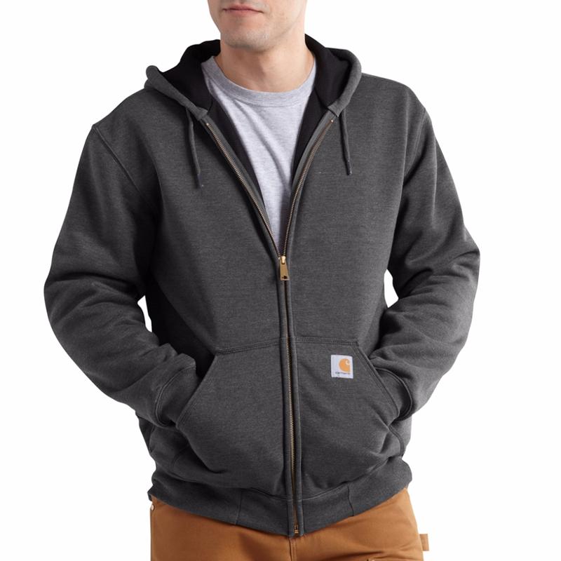 Carhartt 12 oz.Thermal-Lined Zip Sweatshirts - Irregular J149irr
