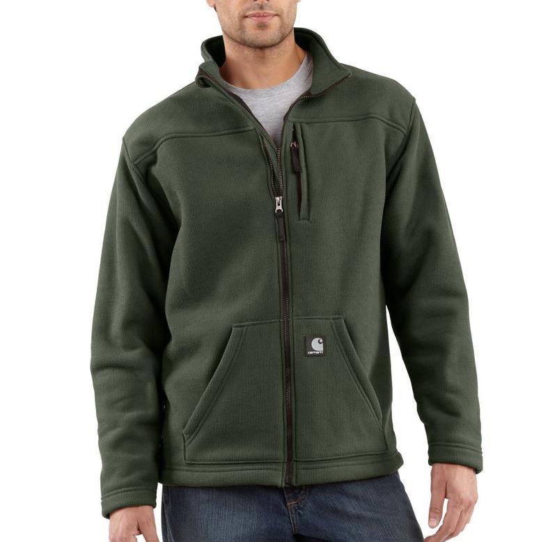 Carhartt Men's Textured Polyester Fleece Jacket J173
