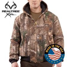 WorkCamo Quilt Flannel Lined Active Jackets J221